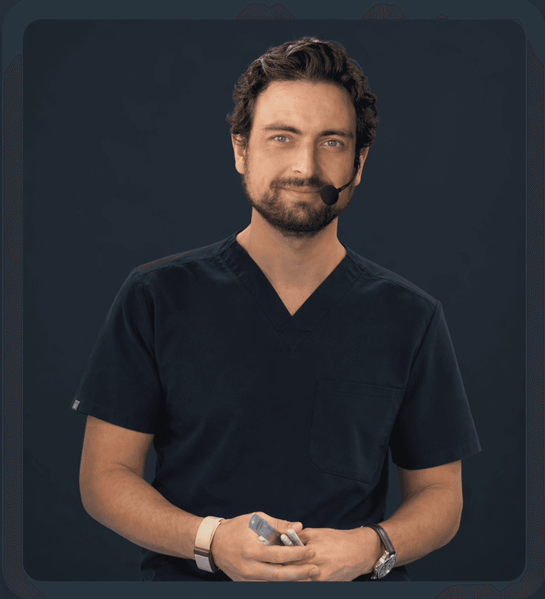 Dr. Santiago Petersen, médico cirujano del programa glipi